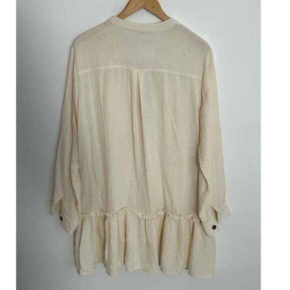 Listicle‎ Cream Tunic Dress - Picture 4 of 6